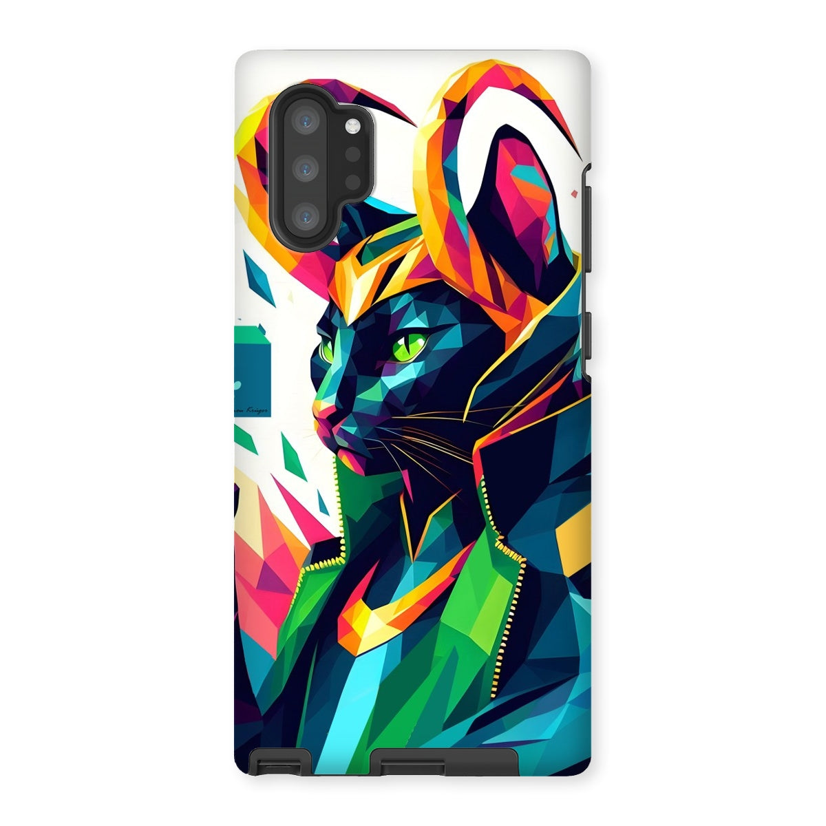 Funda resistente para teléfono inteligente con diseño de Loki Fanart
