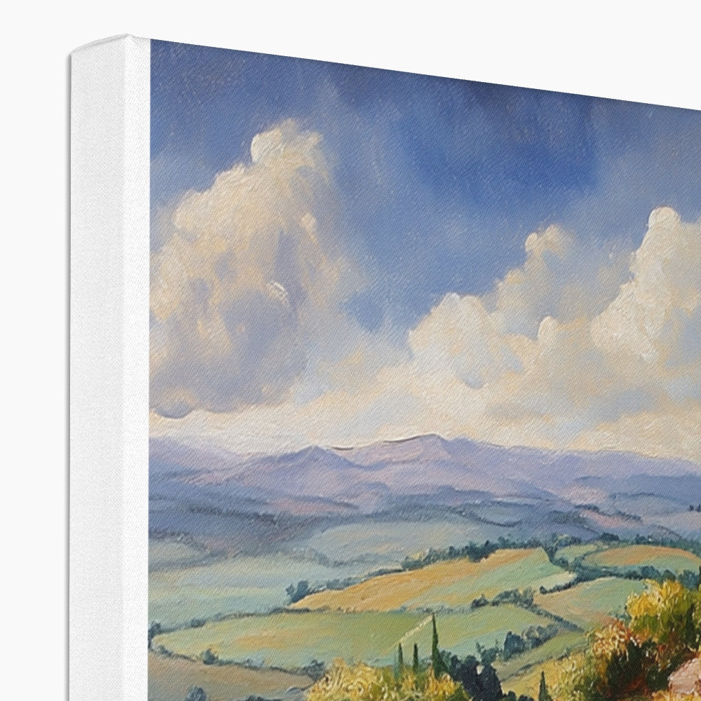 La Toscana y el Jardín de Italia Lienzo