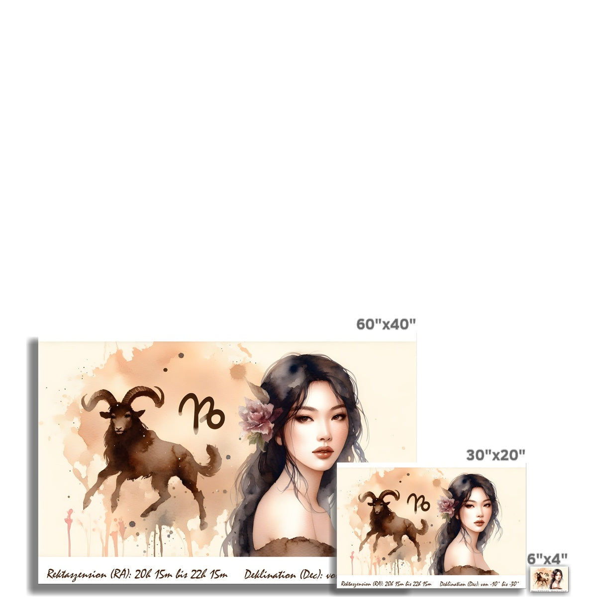 Steinbock – Gipfel der Beständigkeit Fine Art Print