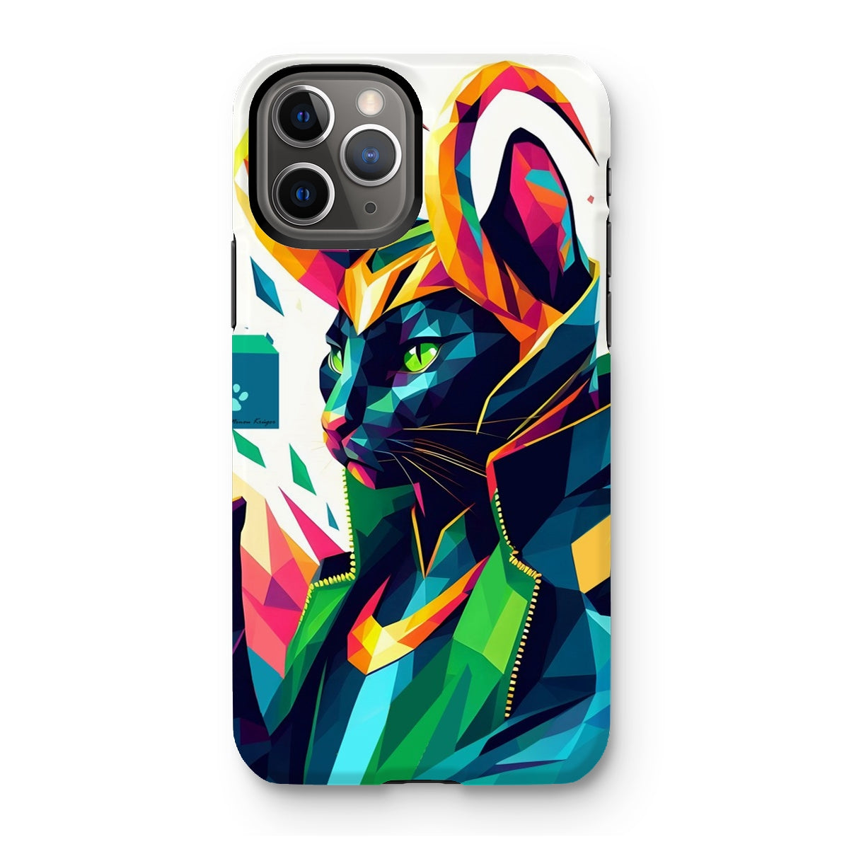 Funda resistente para teléfono inteligente con diseño de Loki Fanart