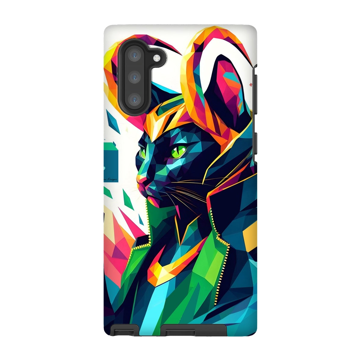 Funda resistente para teléfono inteligente con diseño de Loki Fanart