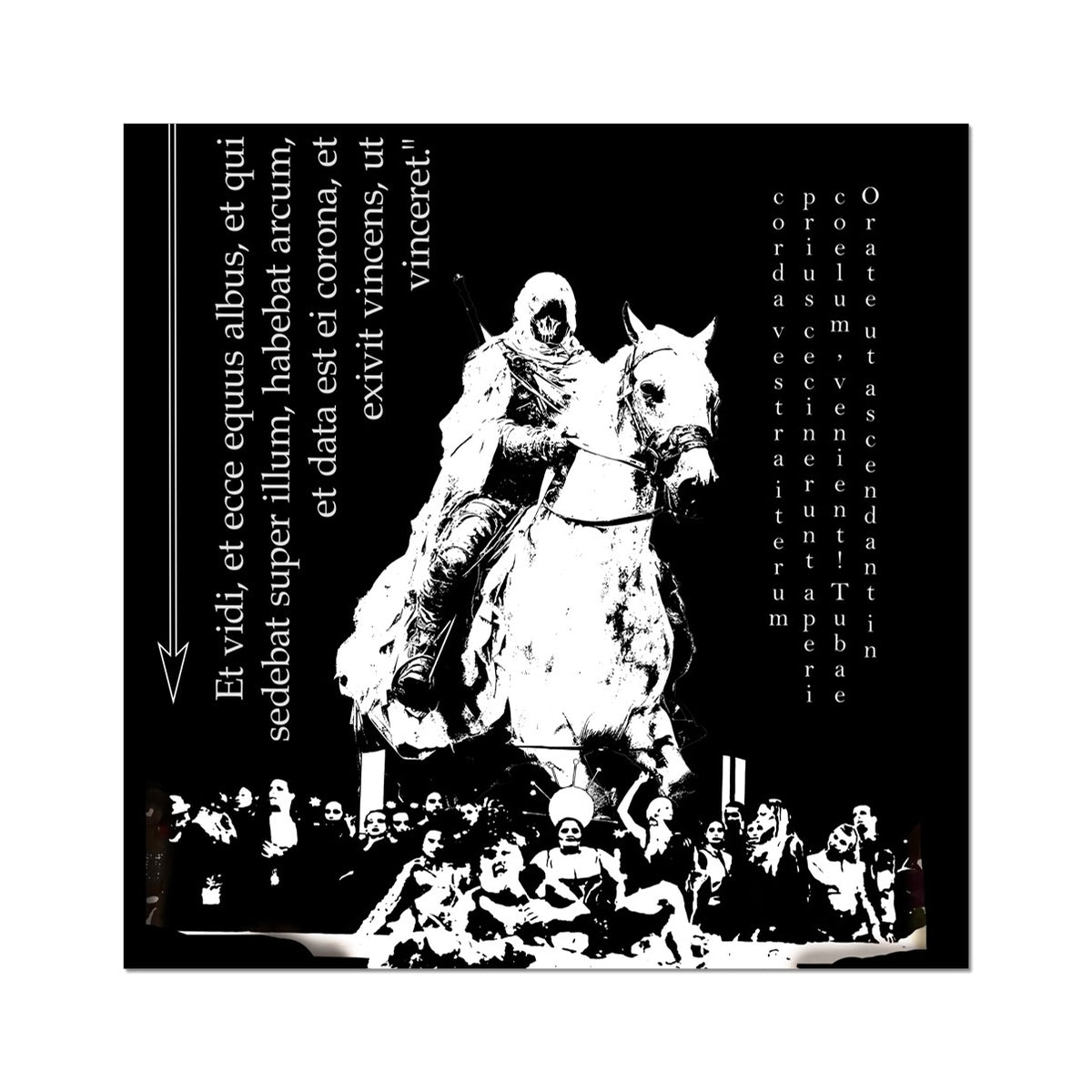 Postapokalyptischer Reiter Wall Art Poster