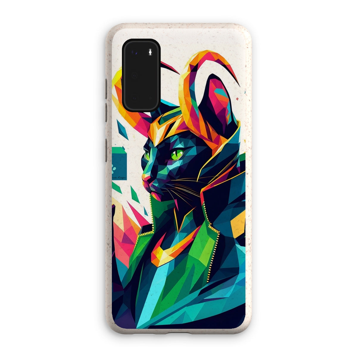 Funda ecológica para smartphone con diseño de fanart de Loki