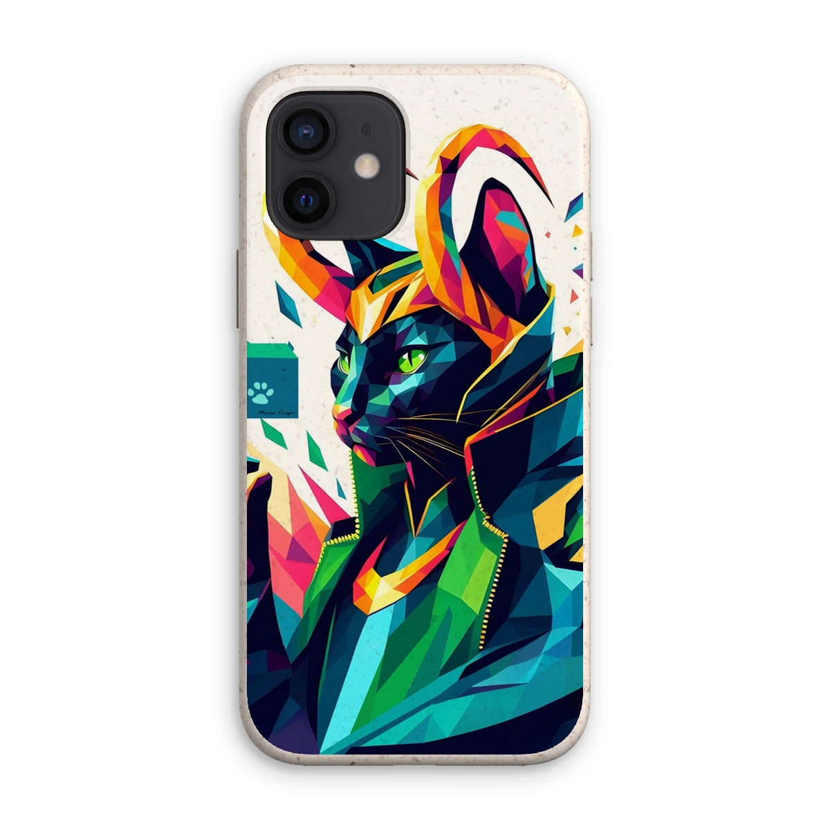 Funda ecológica para smartphone con diseño de fanart de Loki