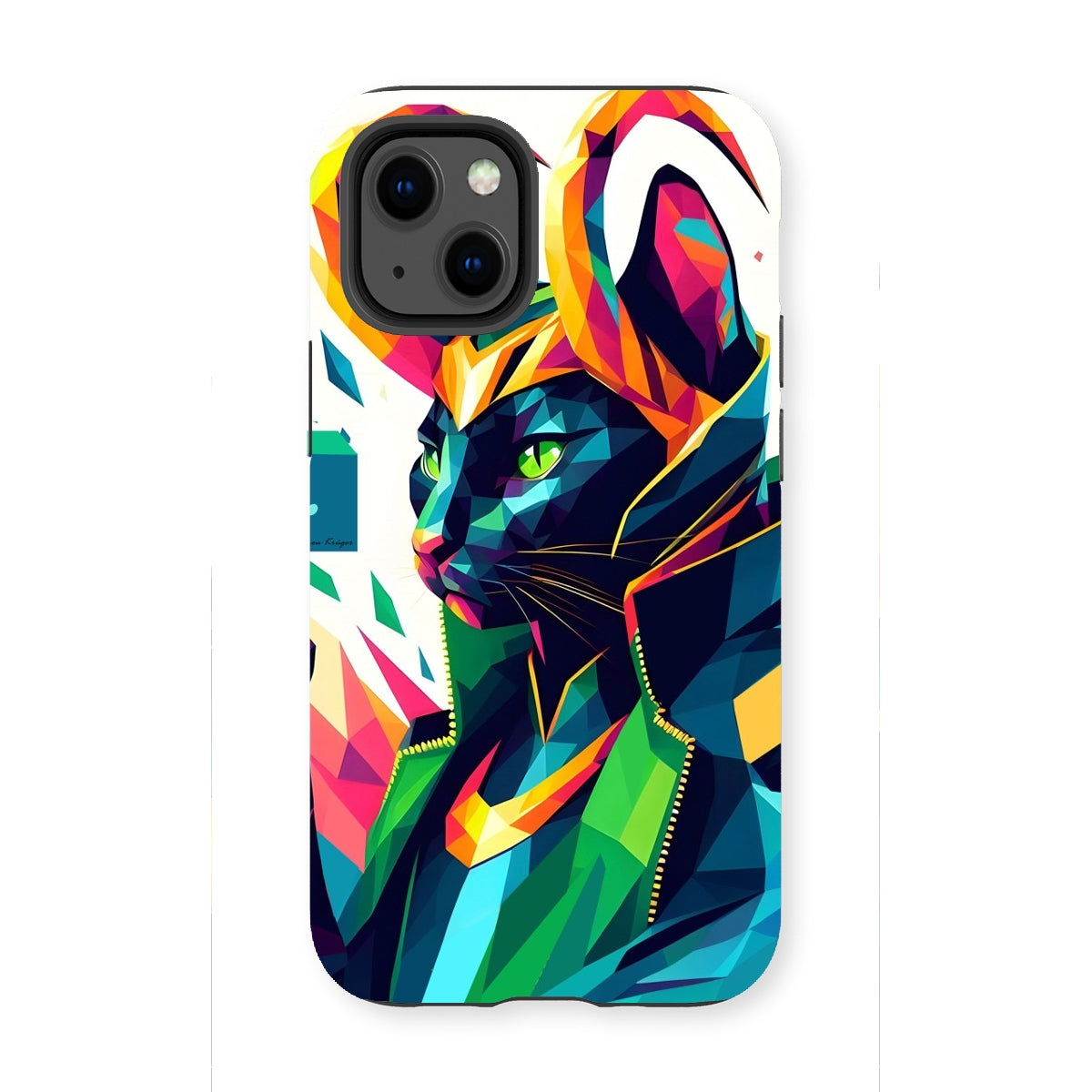 Funda resistente para teléfono inteligente con diseño de Loki Fanart