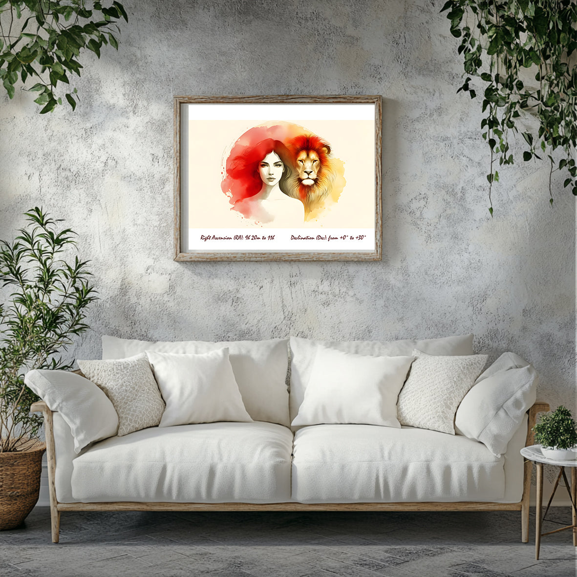 Löwe – Strahlen der Königin Fine Art Print