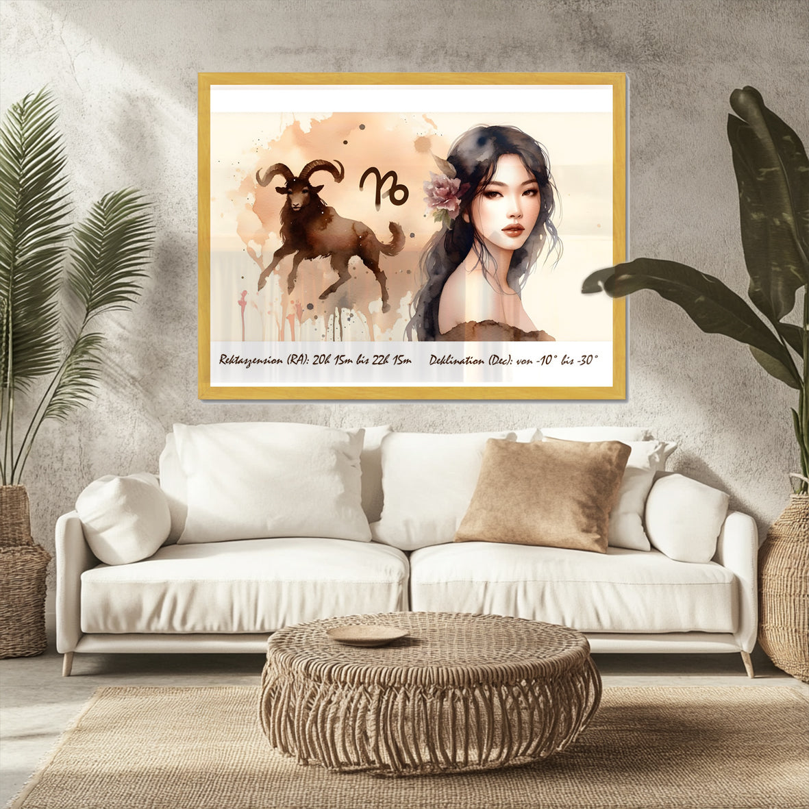 Steinbock – Gipfel der Beständigkeit Wall Art Poster