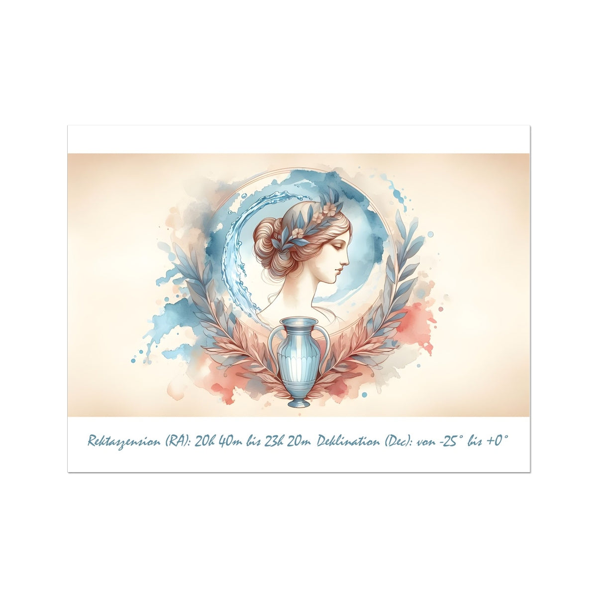 Wasserfrau – Winde der Veränderung Wall Art Poster