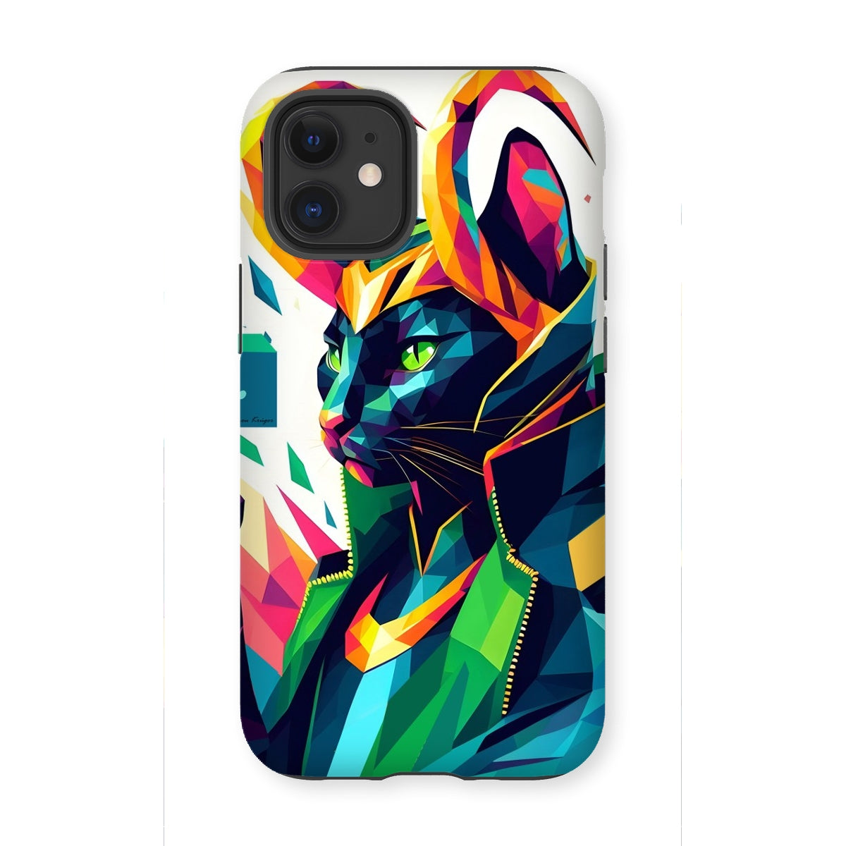 Funda resistente para teléfono inteligente con diseño de Loki Fanart