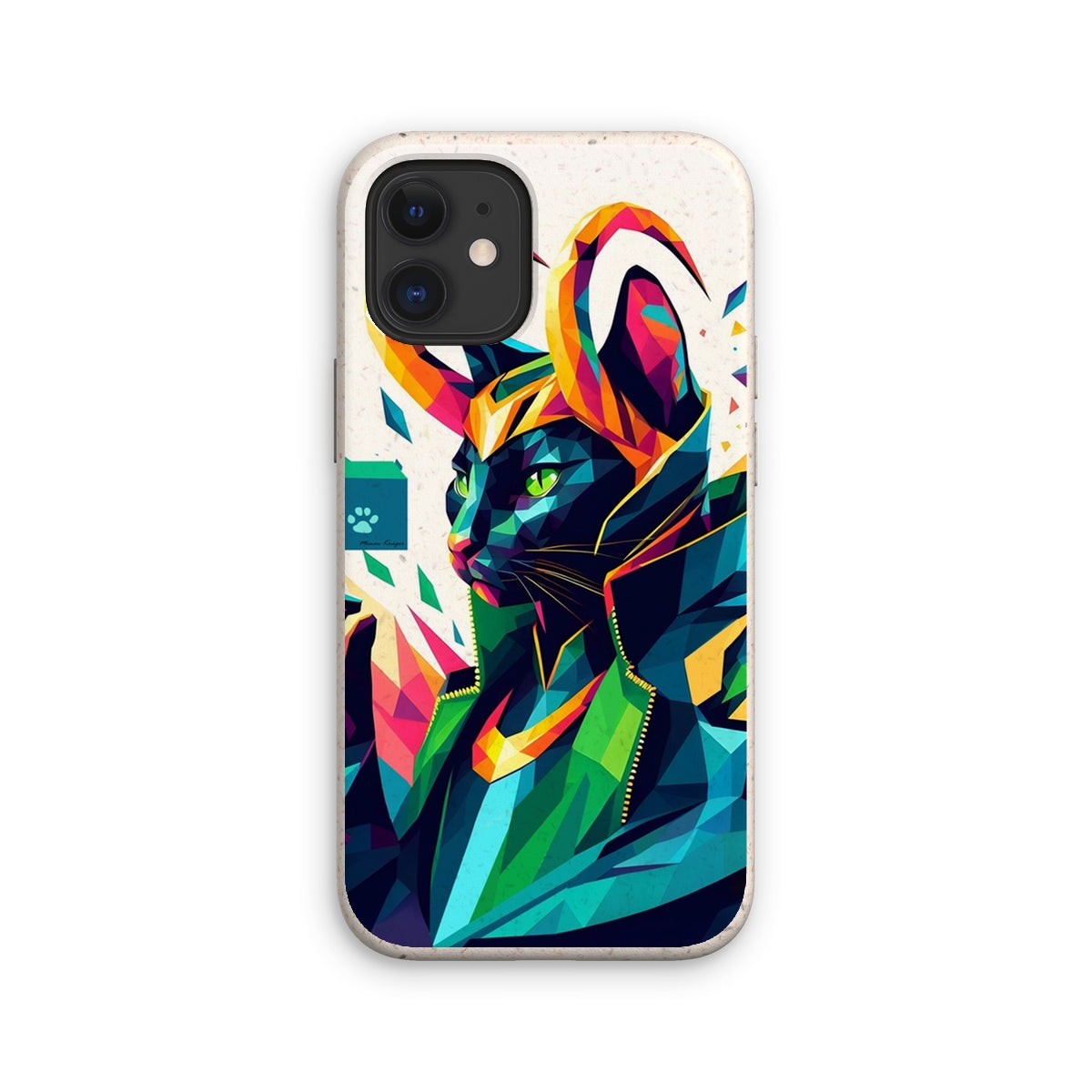 Funda ecológica para smartphone con diseño de fanart de Loki