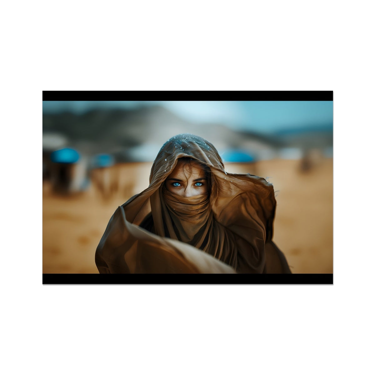 Eyes of the Desert, Thoughts of the Sea Photo Art Print