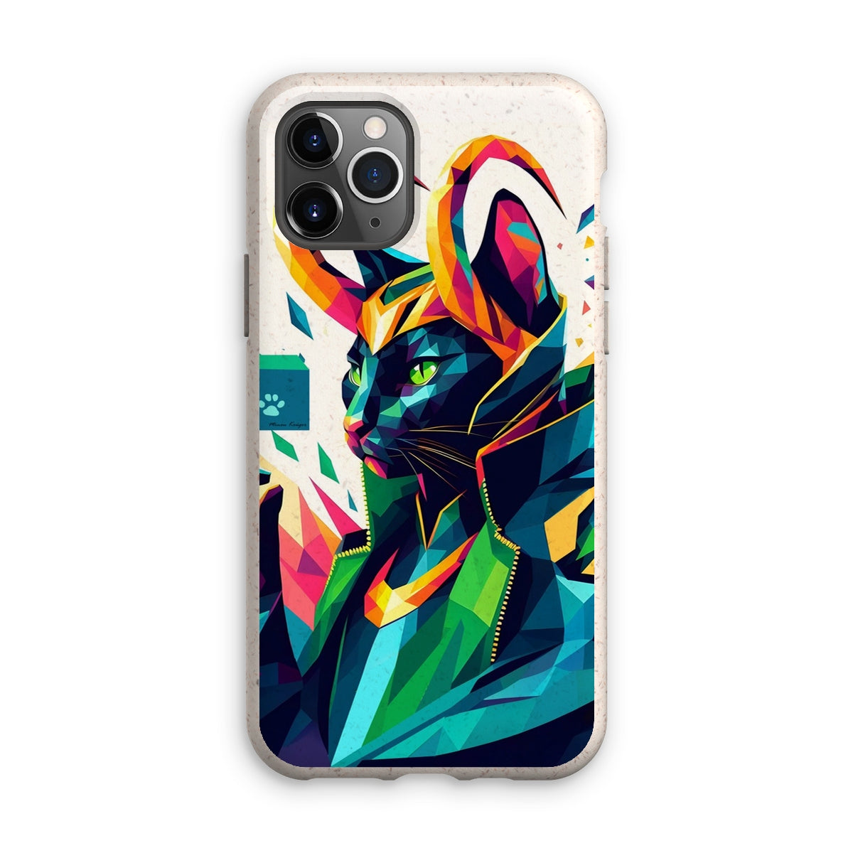 Funda ecológica para smartphone con diseño de fanart de Loki