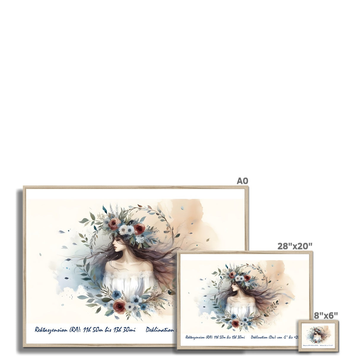Virgo - Harmony of Order Framed Print