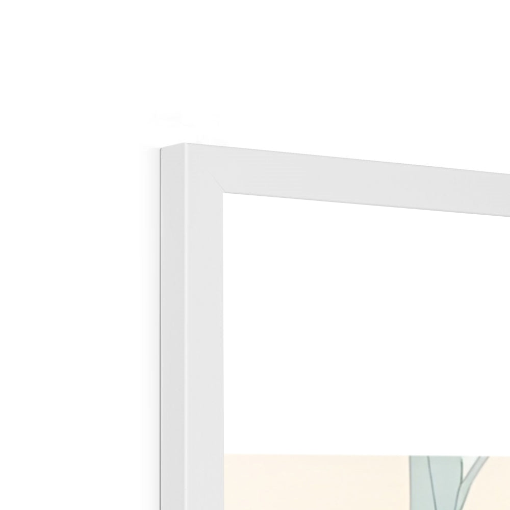Gemini - Mirror of Duality framed print