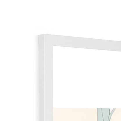 Gemini - Mirror of Duality framed print
