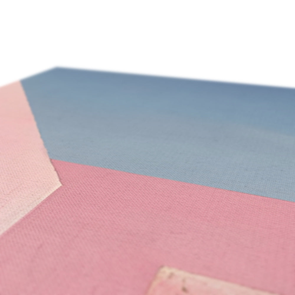 Il mistero oltre le mura rosa Canvas