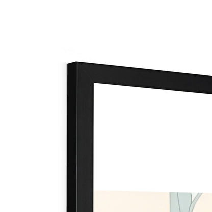 Gemini - Mirror of Duality framed print