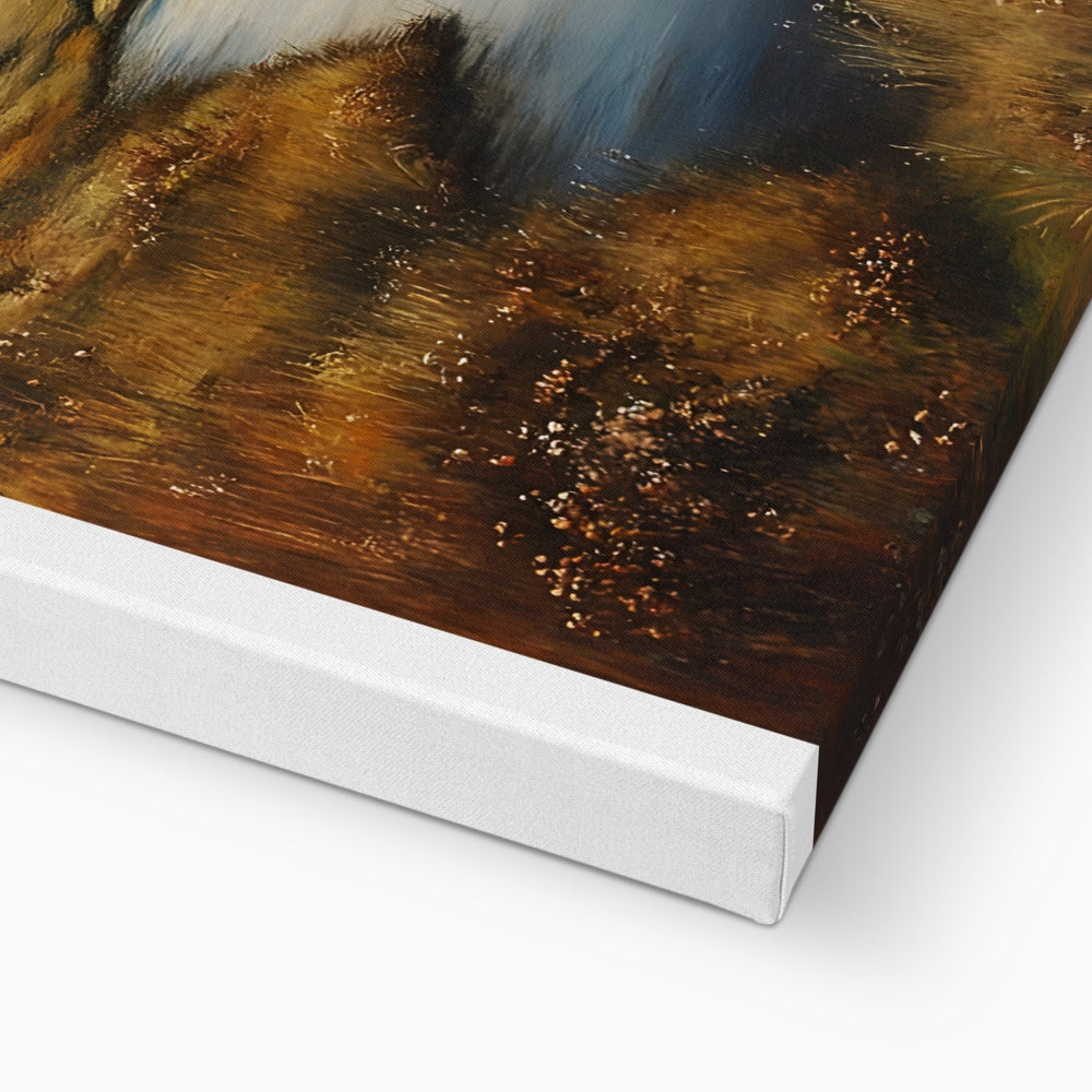 Verborgene Stille: Herbst im Moor Canvas