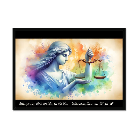 Libra - Symphony of Harmony framed print
