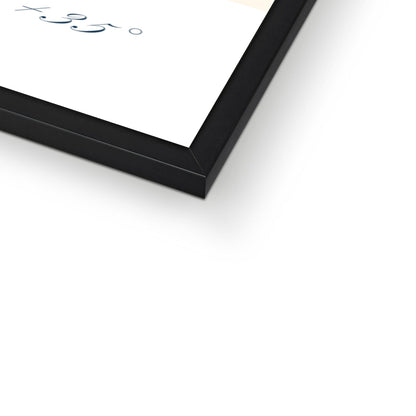 Gemini - Mirror of Duality framed print