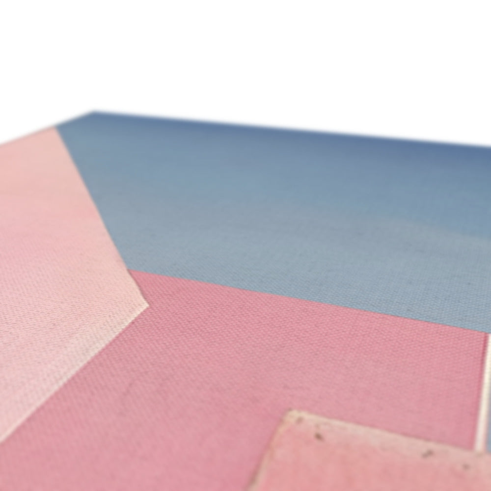 Il mistero oltre le mura rosa Canvas