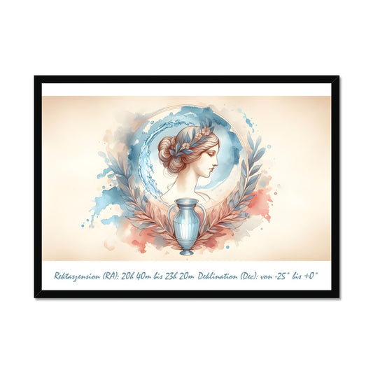 Aquarius - Winds of Change framed print