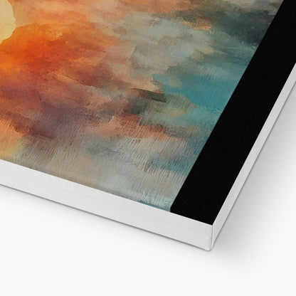 Cacciatrice del Tramonto Leinwand