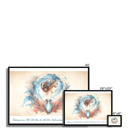 Aquarius - Winds of Change framed print