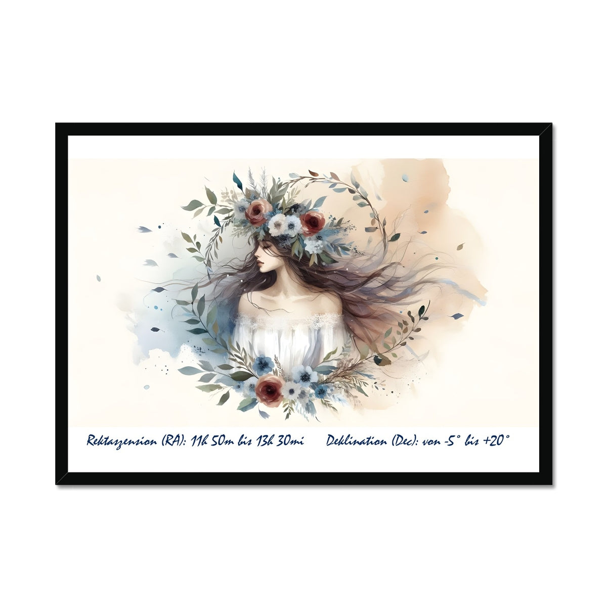 Virgo - Harmony of Order Framed Print