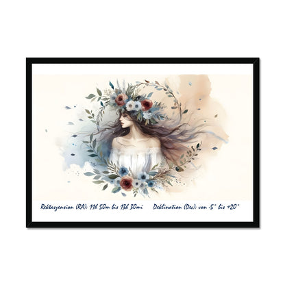 Virgo - Harmony of Order Framed Print
