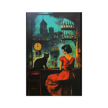 El Enigma de la Noche Fine Art Print