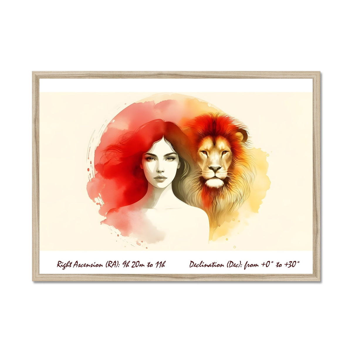 Lion - Radiance of the Queen Framed Print
