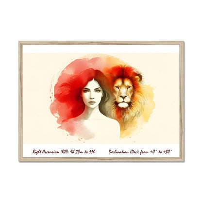 Lion - Radiance of the Queen Framed Print