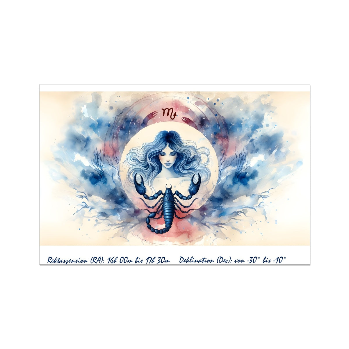 Scorpio - Shadow of the Deep Fine Art Print
