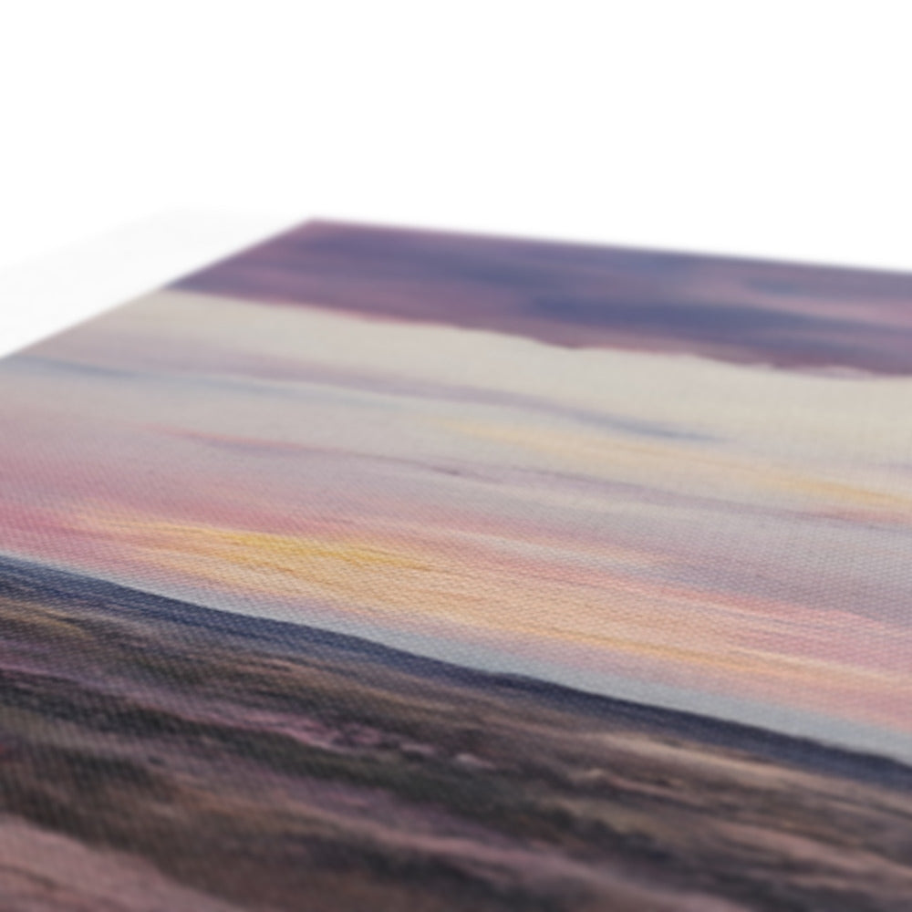 Das Geheimnis des Moors im Spätsommerlicht Canvas