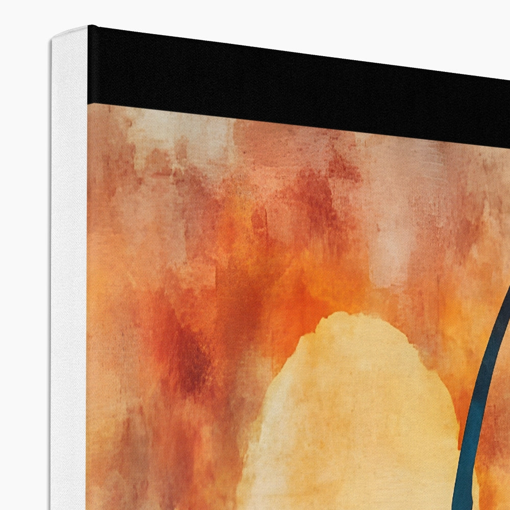 Cacciatrice del Tramonto Leinwand