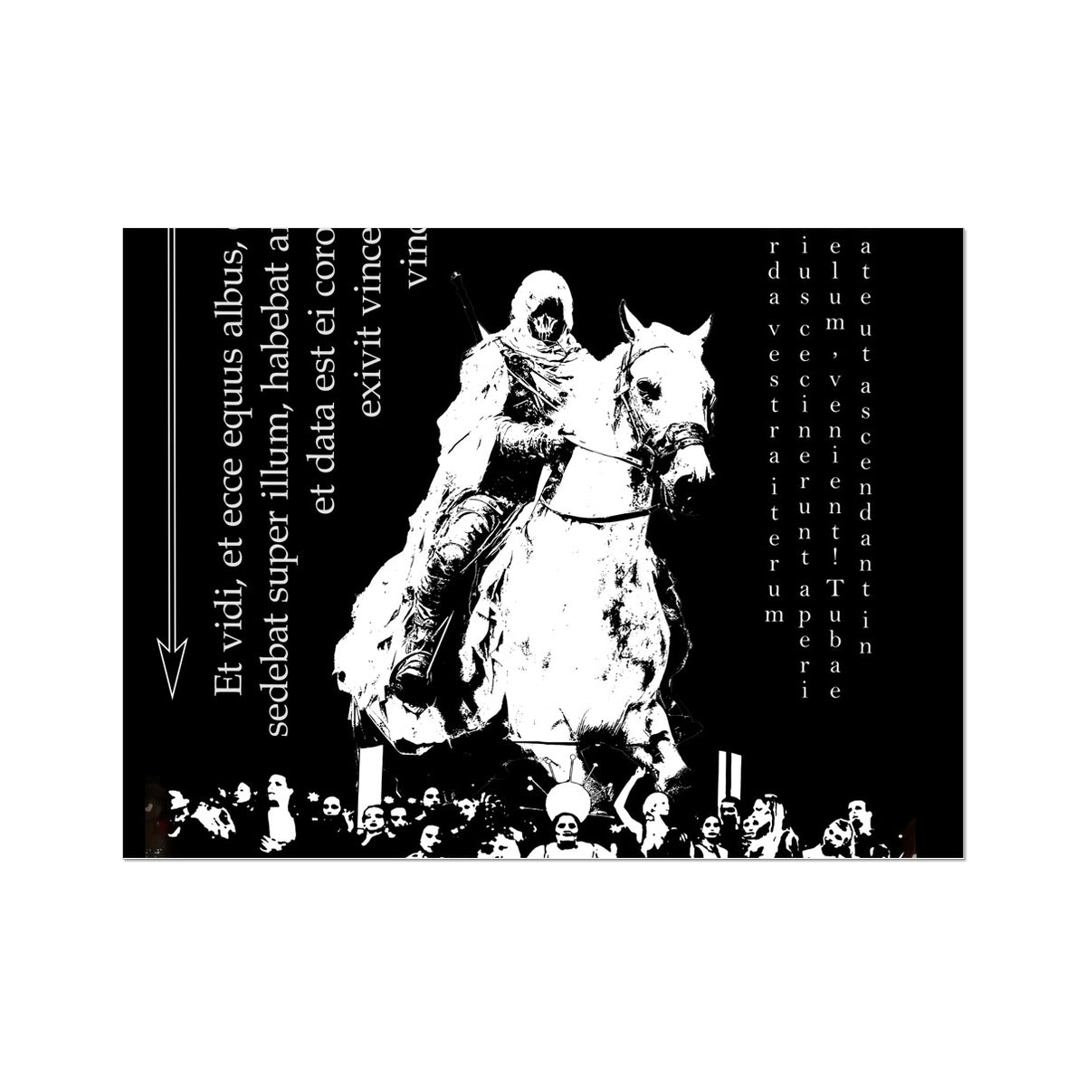 Postapokalyptischer Reiter  Wall Art Poster