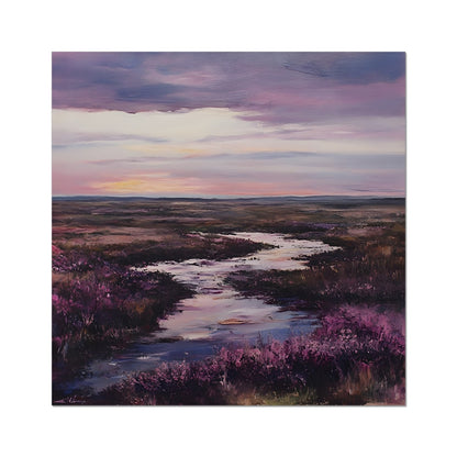 Das Geheimnis des Moors im Spätsommerlicht Fine Art Print