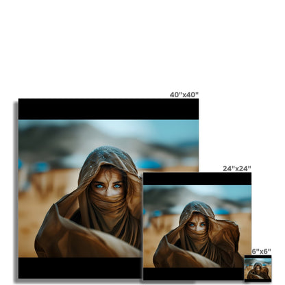 Eyes of the Desert, Thoughts of the Sea Photo Art Print
