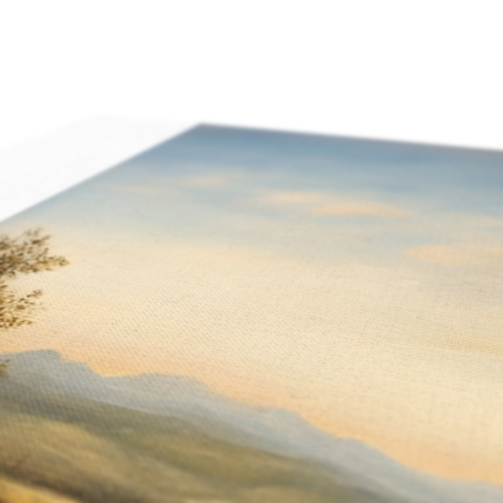 Verborgene Stille: Herbst im Moor Canvas