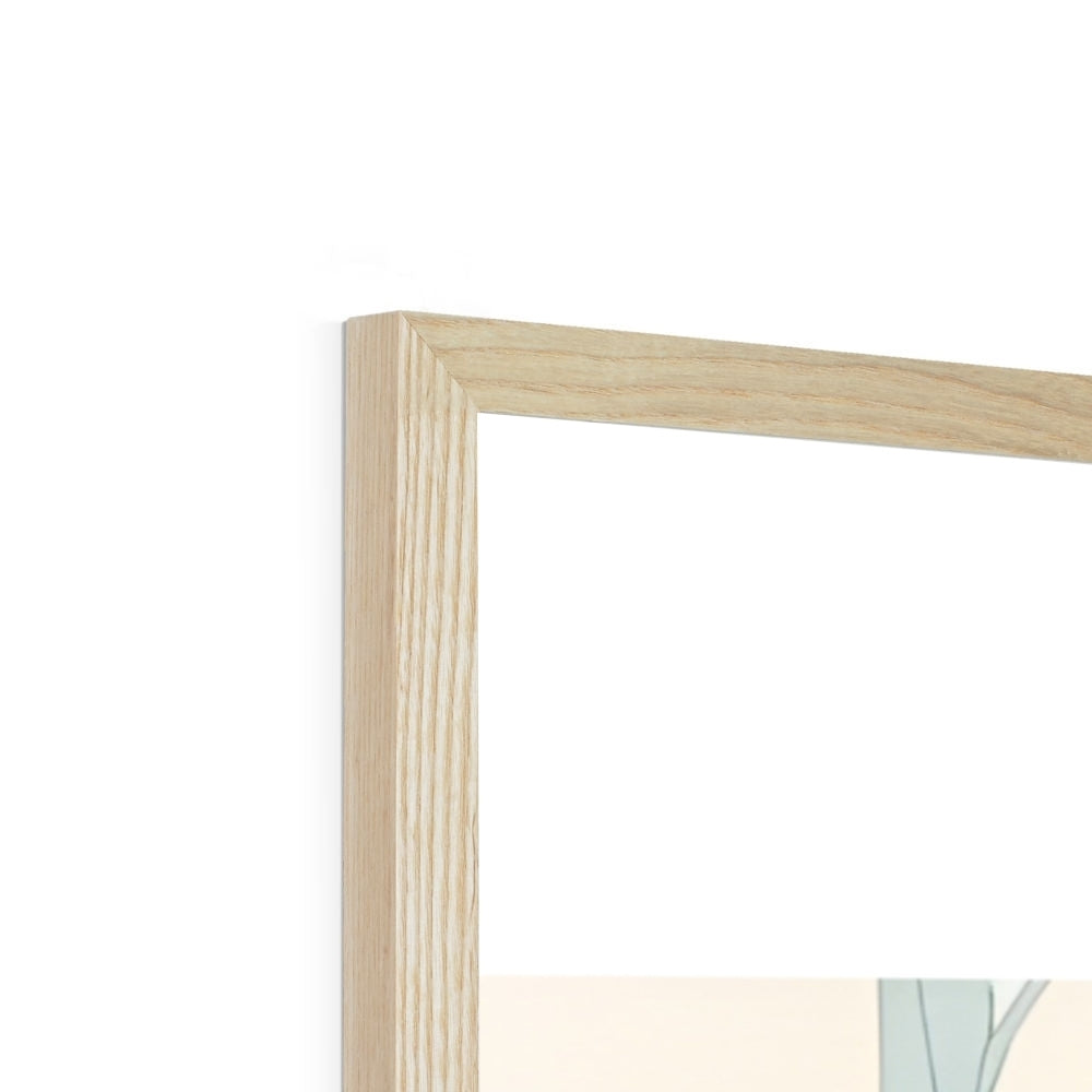 Gemini - Mirror of Duality framed print