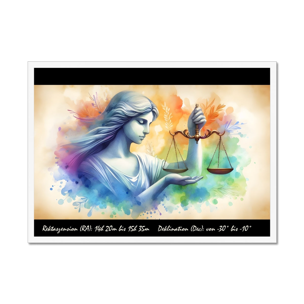 Libra - Symphony of Harmony framed print