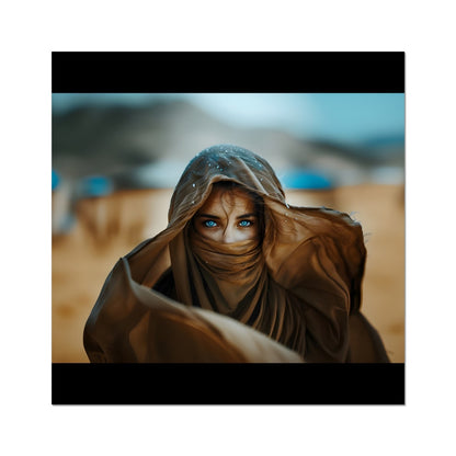 Eyes of the Desert, Thoughts of the Sea Photo Art Print