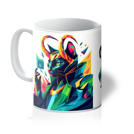 Taza de fan art de Loki