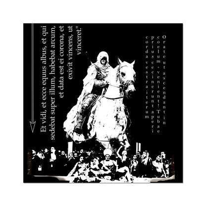 Postapokalyptischer Reiter  Wall Art Poster