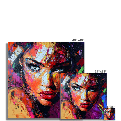 Eyes of Fire in Acrylic Fine Art Print