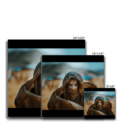 Augen der Wüste, Gedanken des Meeres Ökologische Leinwand