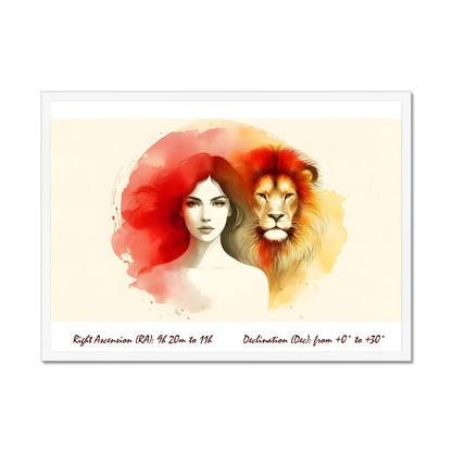 Lion - Radiance of the Queen Framed Print