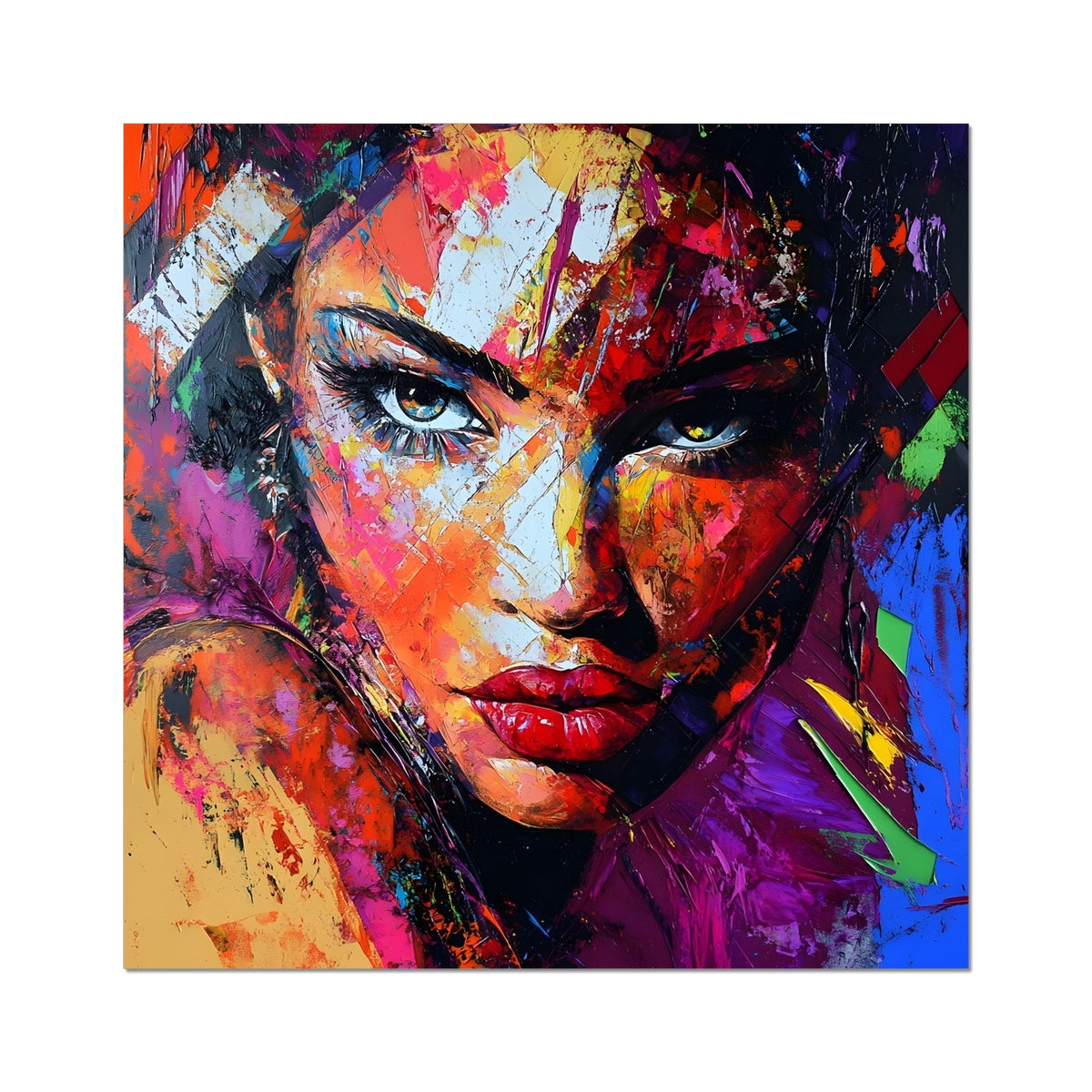 Eyes of Fire in Acrylic Fine Art Print