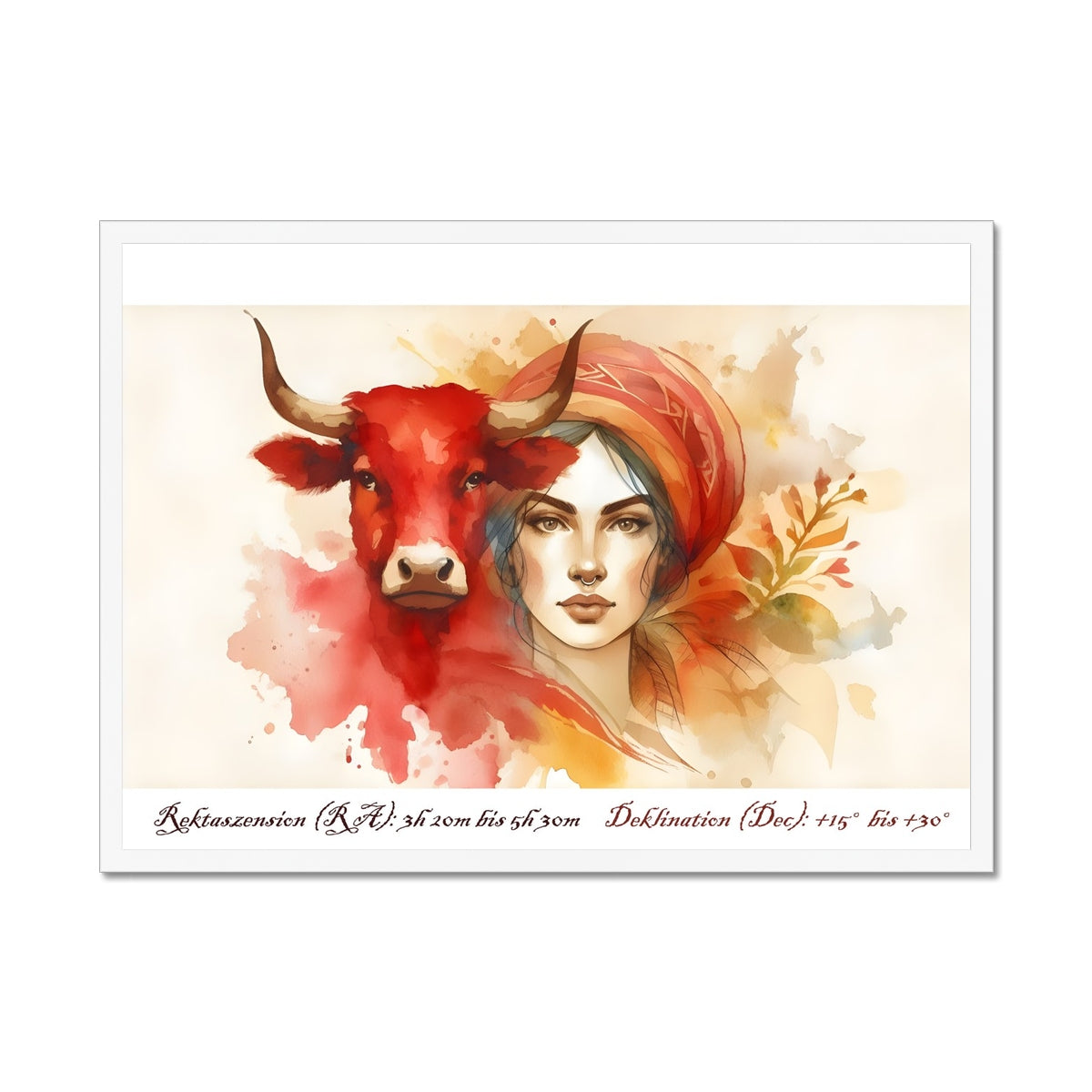 Taurus - Strength of the Earth Framed Print